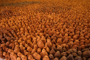 Anthony Gormley's Field