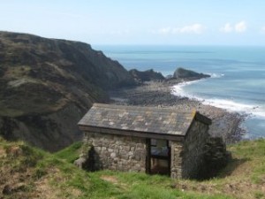 Ronald Duncan's writing hut